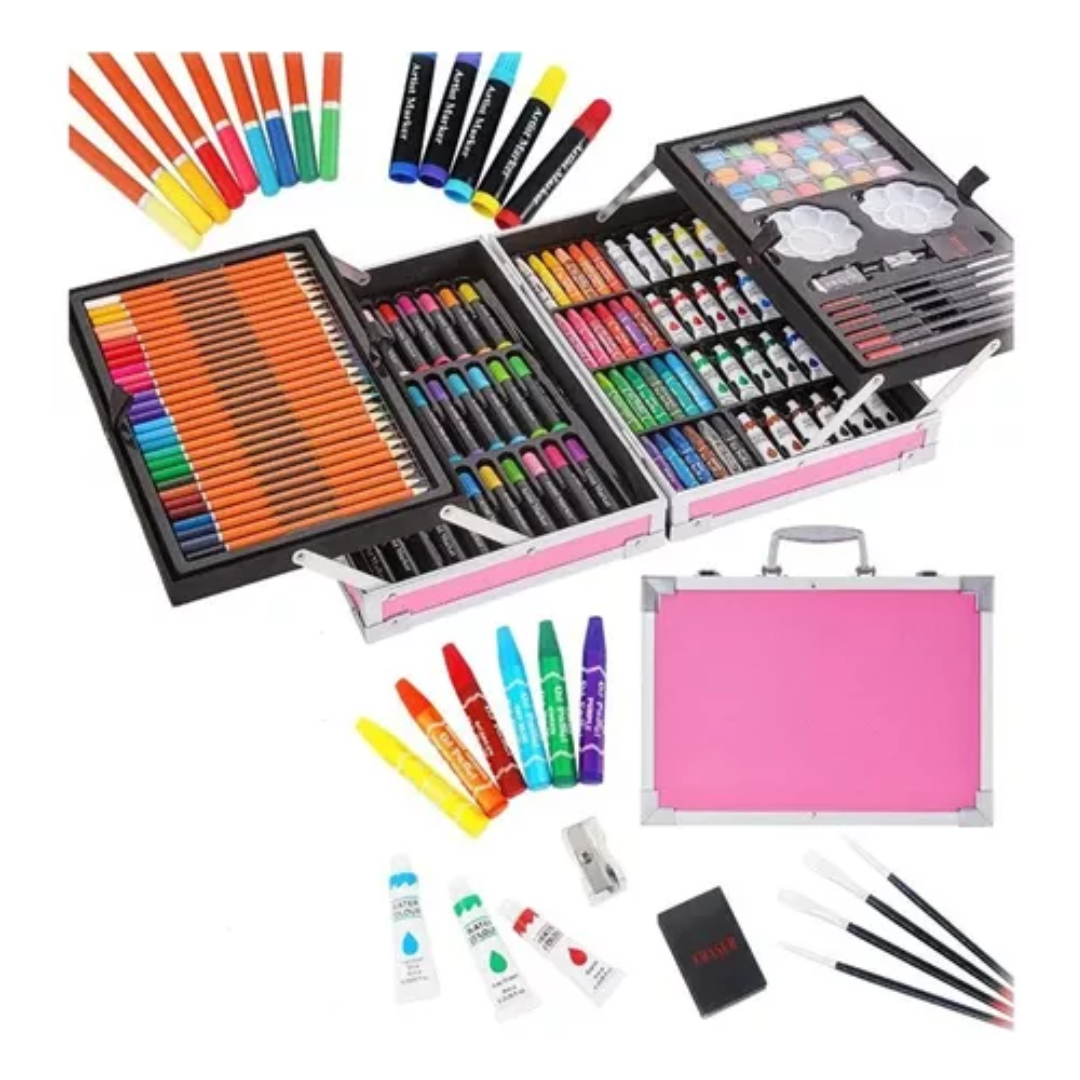 Miniatura 3 de COMBO Set Arte 145 Pzs y ROLLO DIBUJO